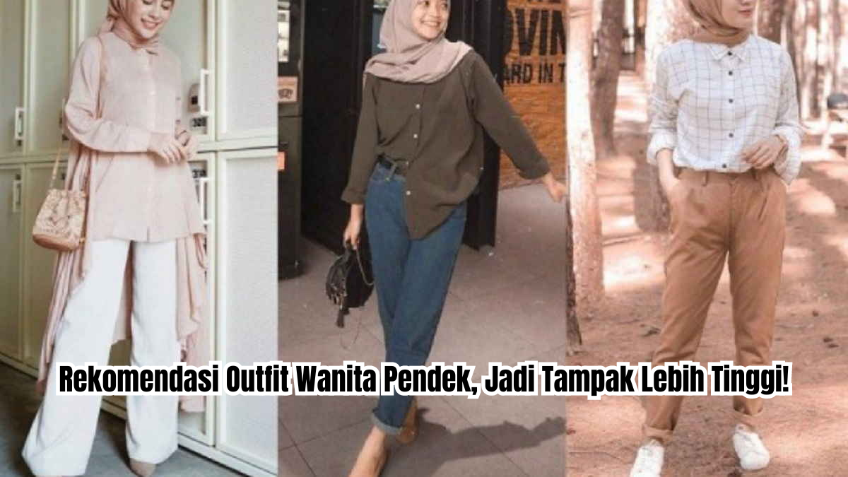 rekomendasi outfit wanita pendek