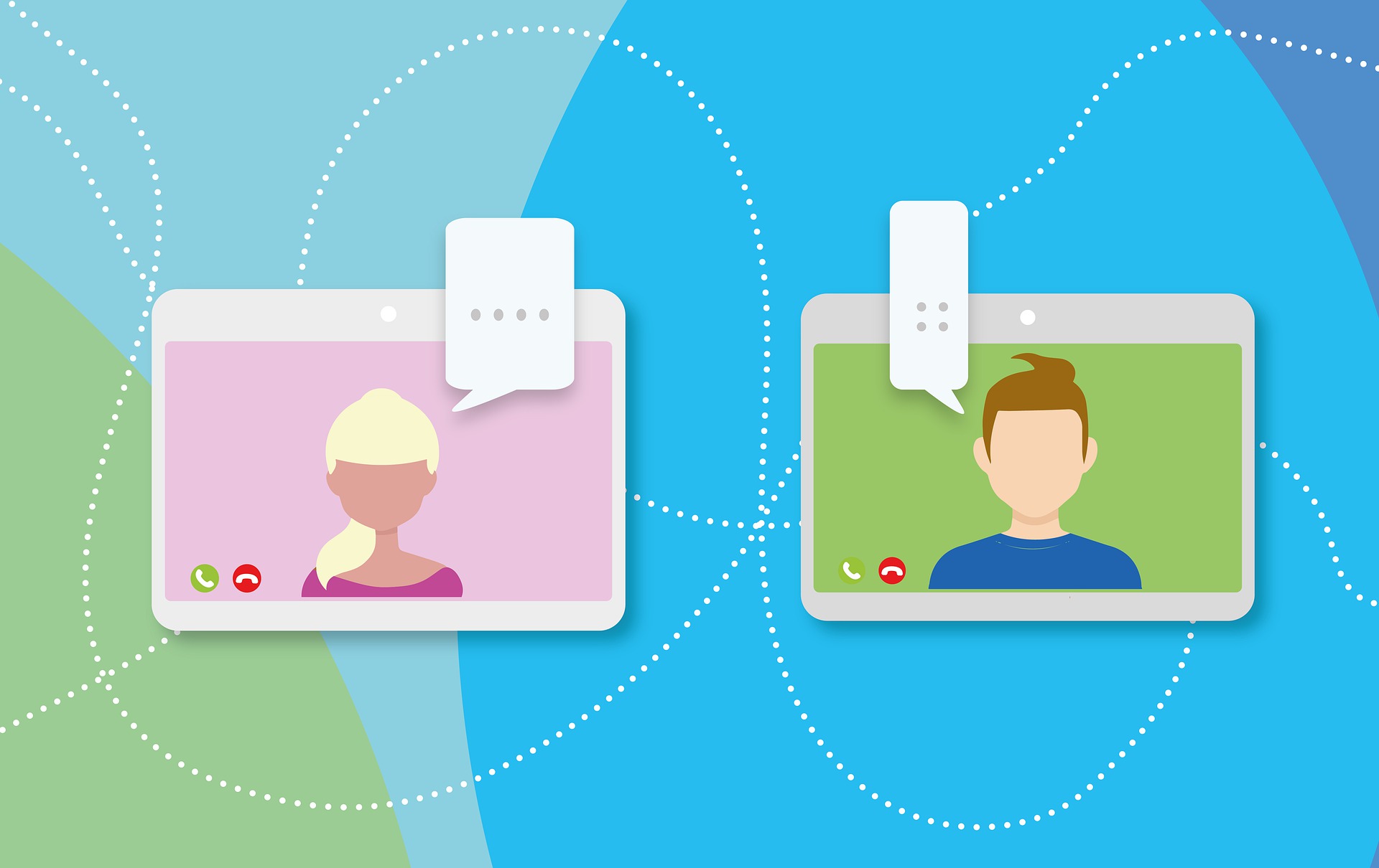 Ilustrasi panggilan WhatsApp / pixabay-alexandra_koch